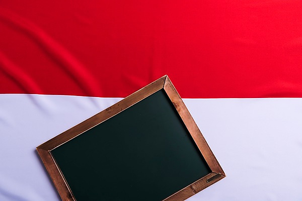 포토 JPG 나라 아시아 상징 사람없음 세계 글로벌 칠판 깃발 국기 인도네시아 국내포토 파일형식