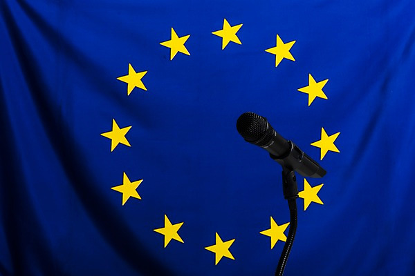 포토 JPG 유럽 상징 사람없음 세계 글로벌 깃발 마이크 유럽연합 국내포토 나라 음향기기 파일형식