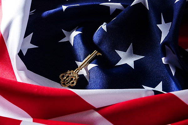 포토 JPG 나라 상징 북아메리카 열쇠 사람없음 세계 글로벌 미국 깃발 국기 국내포토 아메리카 파일형식