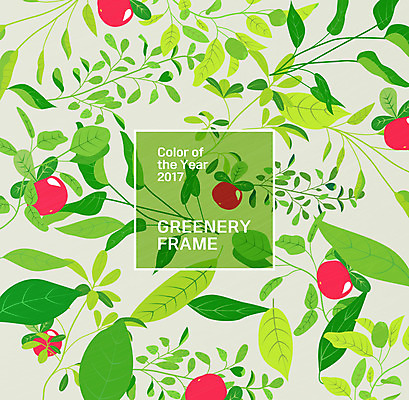 식물 열매 일러스트 나뭇잎 프레임 사람없음 프레임일러스트 그리너리 국내일러스트 AI파일 잎 파일형식 벡터 트랜드컬러