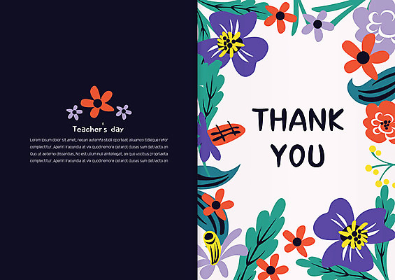템플릿 꽃 카드템플릿 사람없음 감사카드 스승의날 감사 5월행사 이미지템플릿 AI파일 카드프레임 식물 기념일 감정 카드_감사 프레임 이벤트 5월 파일형식 벡터