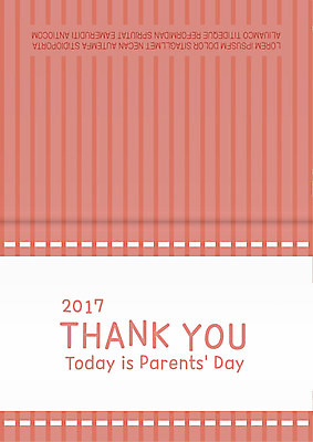 템플릿 분홍색 카드템플릿 사람없음 줄무늬 감사카드 어버이날 감사 5월행사 2017년 이미지템플릿 AI파일 카드프레임 기념일 감정 컬러 무늬 카드_감사 프레임 이벤트 5월 연도 파일형식 벡터