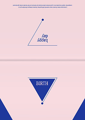 템플릿 카드템플릿 사람없음 생일 삼각형 축하카드 생일카드 이미지템플릿 AI파일 카드프레임 도형 기념일 카드_감사 프레임 파일형식 벡터