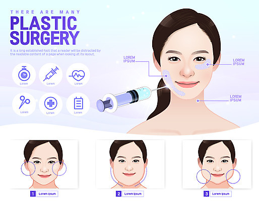 여자 일러스트 주사기 여러명 상반신 성인 성형수술 보톡스 시술 국내일러스트 AI파일 다수 의료기기 사람 수술 파일형식 벡터