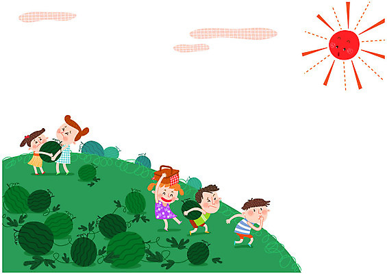 구름 여자 남자 어린이 일러스트 여름음식 수박 여러명 여름 태양 소풍 바구니 체험 즐거움 수박서리 제철음식 제철과일 국내일러스트 AI파일 자연요소 계절 감정 음식 다수 컨셉 과일 사람 야외활동 제철 파일형식 벡터 여름_계절