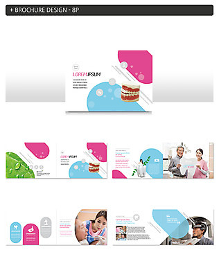 템플릿 여자 노년 남자 ZIP 의학 치과 팜플렛 여러명 성인 30대 한국인 60대 치과의사 치아모형 인디자인 INDD 이미지템플릿 다수 병원 사람 동양인 장년 의사 치아 파일형식