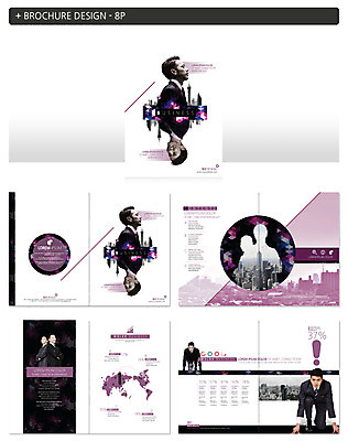 템플릿 남자 ZIP 팜플렛 여러명 20대 성인 한국인 비즈니스맨 준비자세 인디자인 INDD 이미지템플릿 포즈 다수 비즈니스 사람 동양인 청년 직장인 준비 파일형식