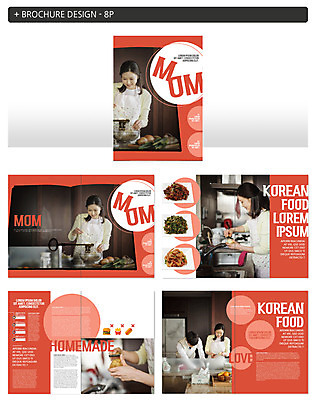 템플릿 여자 남자 ZIP 아들 40대 엄마 반찬 요리 팜플렛 여러명 성인 10대 주방 한국인 인디자인 INDD 이미지템플릿 음식 중년 다수 가족 청소년 사람 동양인 파일형식