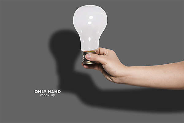 PSD 편집 편집이미지 손 교육 남자 비즈니스 전구 아이디어 한손 그림자 한명 들기 손짓 신체부위 잡기 절약 전기에너지 전단 합성 에듀 절전 창의력 목업 이미지편집 1 컨셉 모션 사람 에너지 홍보물 에듀케이션 파일형식