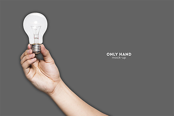 PSD 편집 편집이미지 손 교육 남자 비즈니스 전구 아이디어 한손 그림자 한명 들기 손짓 신체부위 잡기 절약 전기에너지 전단 합성 에듀 절전 창의력 목업 이미지편집 1 컨셉 모션 사람 에너지 홍보물 에듀케이션 파일형식