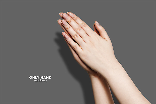 PSD 편집 편집이미지 손 여자 기독교 종교 한명 손짓 신체부위 믿음 양손 기도 전단 합성 목업 이미지편집 1 감정 모션 사람 홍보물 파일형식