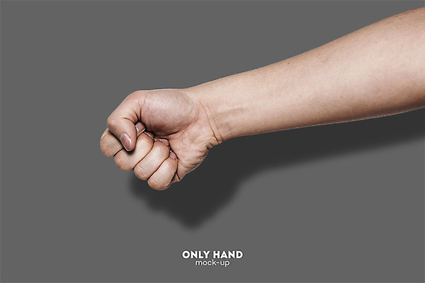 PSD 편집 편집이미지 손 남자 한손 그림자 한명 손짓 신체부위 주먹 전단 합성 목업 이미지편집 1 모션 사람 홍보물 파일형식