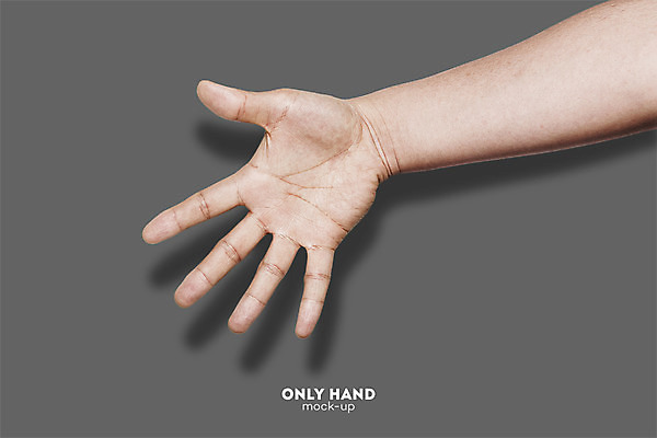 PSD 편집 편집이미지 손 남자 한손 한명 신체부위 전단 합성 목업 이미지편집 보자기손 1 사람 손짓 홍보물 파일형식