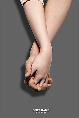 PSD 편집 편집이미지 손 커플 여자 남자 데이트 사랑 두명 신체부위 손잡기 깍지 전단 합성 연애 목업 이미지편집 감정 관계 모션 사람 손짓 홍보물 파일형식