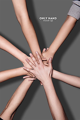 PSD 편집 편집이미지 손 협력 손짓 여러명 신체부위 파이팅 결과 전단 합성 손모으기 목업 이미지편집 다수 컨셉 모션 사람 홍보물 파일형식