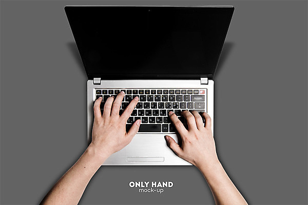 PSD 편집 편집이미지 손 남자 비즈니스 한명 손짓 신체부위 노트북 양손 타이핑 키보드 업무 검색 전단 합성 입력 목업 이미지편집 1 모션 사람 전자제품 작업 홍보물 파일형식