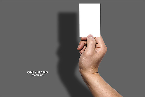 PSD 편집 편집이미지 손 남자 종이 명함 사각프레임 프레임 한손 그림자 한명 들기 손짓 신체부위 메모지 전단 합성 목업 이미지편집 1 모션 사람 사각형 사무용품 홍보물 파일형식
