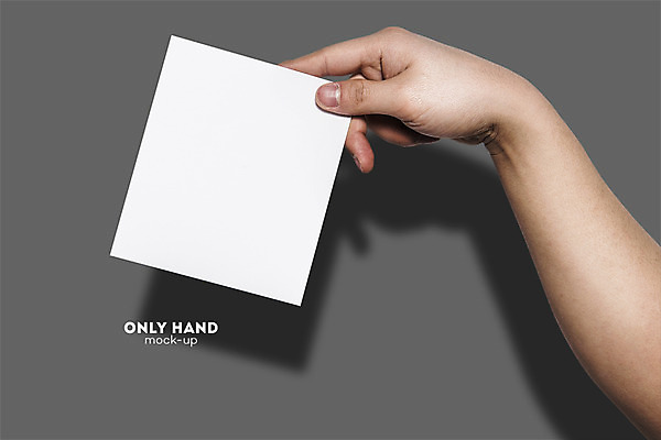 PSD 편집 편집이미지 손 남자 종이 사각프레임 프레임 한손 그림자 한명 들기 손짓 신체부위 메모지 전단 합성 엽서 목업 이미지편집 1 모션 사람 사각형 사무용품 편지 홍보물 파일형식