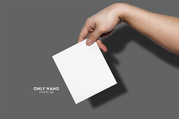 PSD 편집 편집이미지 손 남자 종이 사각프레임 프레임 한손 그림자 한명 들기 손짓 신체부위 메모지 전단 합성 엽서 목업 이미지편집 1 모션 사람 사각형 사무용품 편지 홍보물 파일형식
