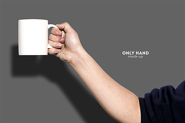 PSD 편집 편집이미지 손 남자 커피 한손 그림자 한명 들기 손짓 신체부위 컵 머그컵 커피잔 전단 합성 바리스타 아메리카노 에스프레소 목업 이미지편집 직업 1 식기 음료 모션 잔 사람 홍보물 파일형식