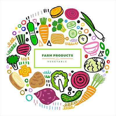 그릇 채소 일러스트 호박 오이 감자 도마 사람없음 농작물 당근 상추 브로콜리 양배추 고구마 비트 국내일러스트 AI파일 식기 농업 주방용품 뿌리채소 파일형식 벡터