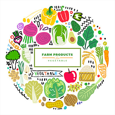 일러스트 피망 마늘 사람없음 농작물 당근 쌀 사과 무 배추 양배추 땅콩 호두 파 시금치 생강 아보카도 비트 케일 국내일러스트 AI파일 농업 채소 과일 곡류 뿌리채소 견과류 파일형식 벡터