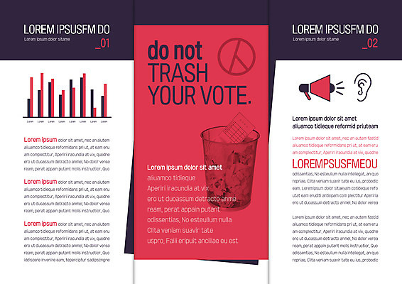 템플릿 표지디자인 북디자인 출판디자인 내지 리플렛 북커버 3단접지 그래프 팜플렛 사람없음 확성기 쓰레기통 투표 선거 귀 투표용지 이미지템플릿 AI파일 신체부위 민주주의 파일형식 벡터