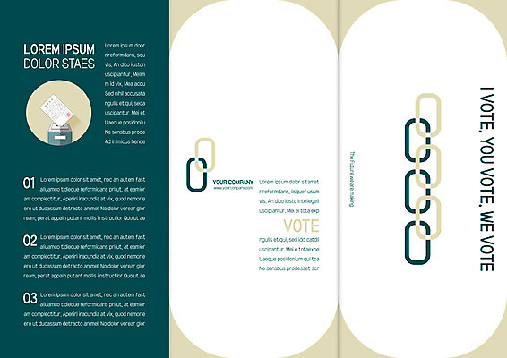 템플릿 표지디자인 북디자인 출판디자인 표지 리플렛 북커버 3단접지 팜플렛 사람없음 연결 투표 선거 투표용지 투표함 이미지템플릿 AI파일 민주주의 파일형식 벡터