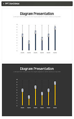 템플릿 비즈니스 그래프 사람없음 세트 볼륨 PPT 프레젠테이션 문서템플릿 문서 애니형PPT 이미지템플릿 파일형식