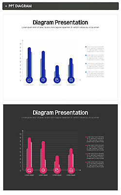 템플릿 비즈니스 그래프 사람없음 세트 PPT 프레젠테이션 문서템플릿 문서 애니형PPT 이미지템플릿 파일형식