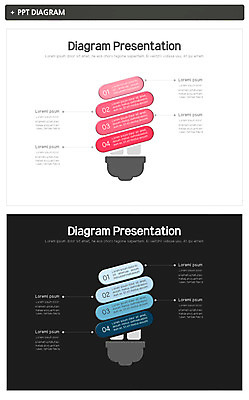 템플릿 비즈니스 전구 그래프 사람없음 세트 PPT 프레젠테이션 문서템플릿 문서 애니형PPT 이미지템플릿 파일형식