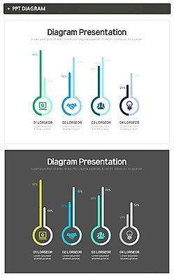 템플릿 비즈니스 그래프 사람없음 세트 온도계 체온계 PPT 프레젠테이션 문서템플릿 문서 애니형PPT 이미지템플릿 파일형식