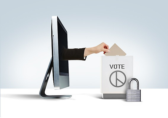 PSD 편집이미지 손 자물쇠 한명 신체부위 모니터 투표 선거 투표함 모바일투표 이미지편집 1 사람 컴퓨터 민주주의 파일형식