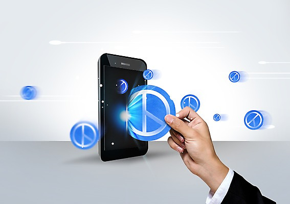 PSD 편집이미지 손 한명 신체부위 스마트폰 투표 선거 모바일투표 이미지편집 1 사람 핸드폰 스마트기기 민주주의 파일형식