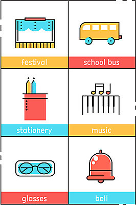 안경 악기 음악 음표 일러스트 문구용품 사람없음 세트 축제 종 피아노건반 건반 건반악기 스쿨버스 국내일러스트 AI파일 기호 잡화 문화예술 버스 피아노 오브젝트 파일형식 벡터