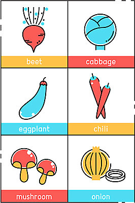 채소 일러스트 고추 가지 양파 사람없음 세트 버섯 근대 양배추 비트 사탕무 국내일러스트 AI파일 식물 파일형식 벡터
