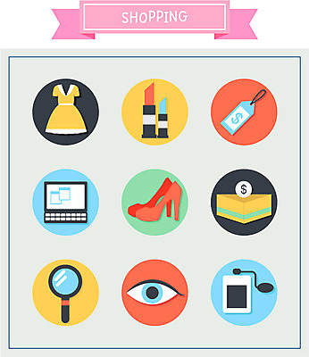 원피스 구두 일러스트 돋보기 모바일 사람없음 쇼핑 세트 꼬리표 립스틱 지갑 향수 모바일쇼핑 안구 국내일러스트 AI파일 옷 신발 신체부위 라벨 화장품 온라인쇼핑 파일형식 벡터