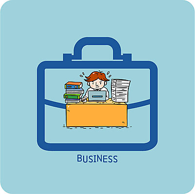 남자 서류가방 일러스트 한명 성인 책 사무실 업무 비즈니스맨 책상 업무과다 서류더미 워커홀릭 볼드라인 국내일러스트 AI파일 1 가구 가방 비즈니스 사람 작업 직장인 라인아이콘 문서 파일형식 벡터 더미