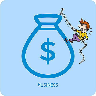 남자 일러스트 한명 성인 달러 비즈니스맨 화폐기호 돈자루 오르기 금융비즈니스 힘듦 볼드라인 국내일러스트 AI파일 1 기호 컨셉 돈 비즈니스 모션 사람 금융 직장인 화폐 라인아이콘 파일형식 벡터