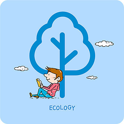 나무 남자 일러스트 한명 앉기 독서 자연보호 환경 기댐 에너지 에코 생태계 볼드라인 그린슈머 국내일러스트 AI파일 식물 1 모션 자연 사람 보호 라인아이콘 파일형식 벡터