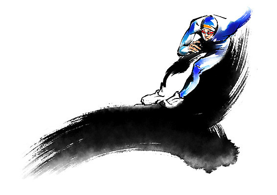 전신 PSD 남자 포즈 일러스트 캘리그라피 붓터치 겨울스포츠 운동선수 동계올림픽 한명 성인 스피드스케이팅 국내일러스트 1 스포츠 올림픽 사람 스케이팅 파일형식