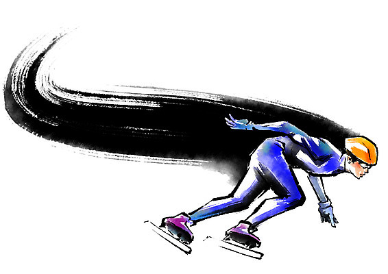 전신 PSD 포즈 일러스트 캘리그라피 붓터치 겨울스포츠 운동선수 동계올림픽 한명 성인 스피드스케이팅 쇼트트랙 쇼트트랙선수 국내일러스트 1 스포츠 올림픽 사람 스케이팅 파일형식