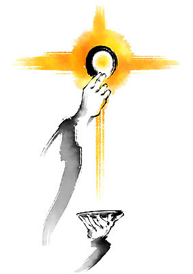 PSD 손 기독교 십자가 일러스트 캘리그라피 붓터치 신체부위 빛 국내일러스트 종교 사람 파일형식