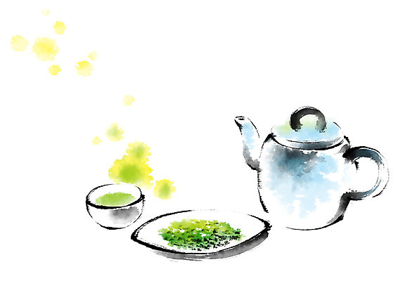 PSD 일러스트 캘리그라피 주전자 붓터치 사람없음 차 국내일러스트 음료 주방용품 파일형식