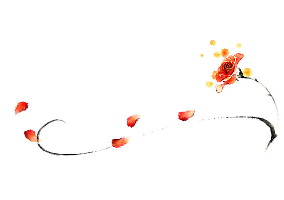 PSD 식물 꽃 일러스트 캘리그라피 붓터치 사람없음 장미 국내일러스트 파일형식