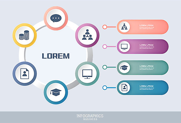 도형 돈 일러스트 비즈니스 돋보기 그래프 대화 사람없음 그래픽 동전 인포그래픽 원형 네트워크 국내일러스트 AI파일 말하기 재산 파일형식 벡터