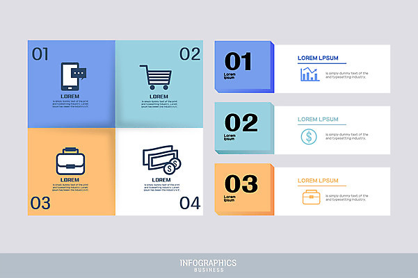 도형 돈 일러스트 비즈니스 모바일 그래프 사람없음 그래픽 쇼핑 숫자 사각형 카트 인포그래픽 국내일러스트 AI파일 문자 재산 파일형식 벡터