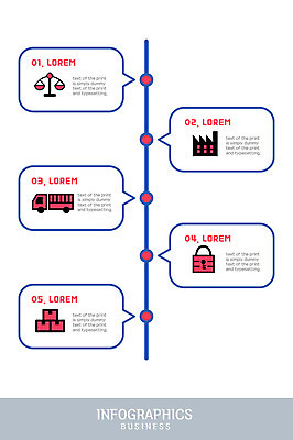 말풍선 일러스트 비즈니스 공장 자물쇠 사람없음 그래픽 상자 인포그래픽 트럭 창고 양팔저울 순서 국내일러스트 AI파일 공업 자동차 저울 파일형식 벡터