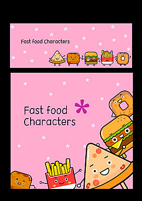 캐릭터 일러스트 피자 패스트푸드 사람없음 세트 귀여움 감자튀김 햄버거 도넛 돈가스 음식캐릭터 일러캐릭터 AI파일 음식 컨셉 디저트 감자 서양음식 튀김 커틀릿 인스턴트 파일형식 벡터