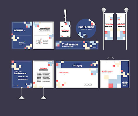 템플릿 배너템플릿 무늬 이벤트 사람없음 세트 쇼핑백 사각형 현수막 남색 전단 엽서 초대장 패키지 사원증 박람회 손부채 기업홍보 소봉투 행사세트 행사템플릿 AI파일 도형 배너 컬러 가방 비즈니스 편지봉투 카드_감사 편지 홍보물 파일형식 벡터